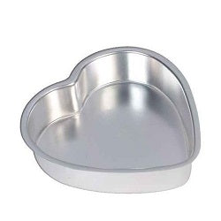 Aluminum heart-shaped cake mould-5 inch