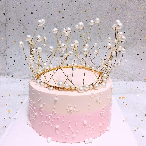 Crown cake topper