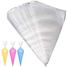 Poly Piping Bags (100 pcs) - Large